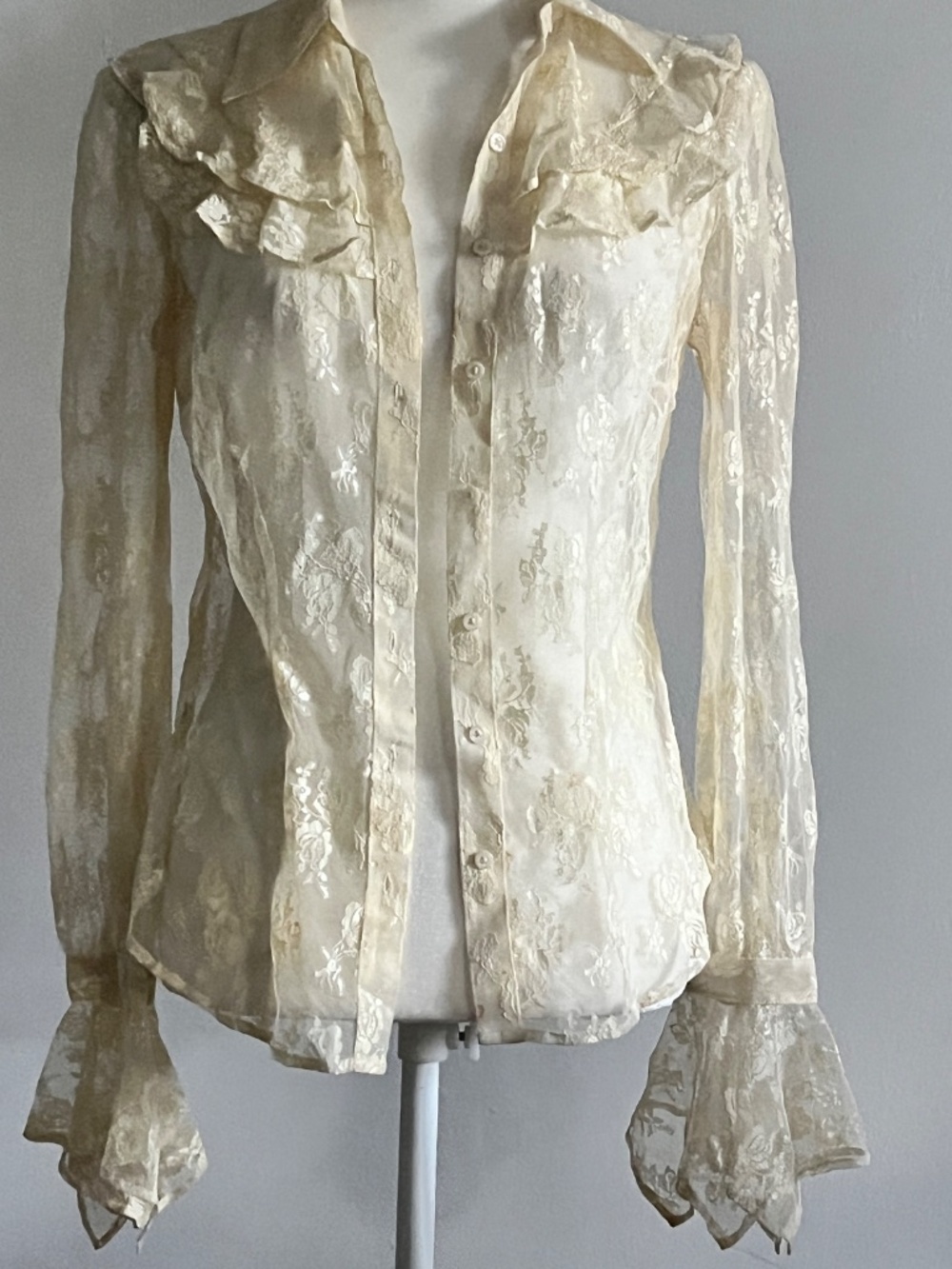 Express, Vintage, Beautiful Lace & Ruffled - Picture 2 of 7